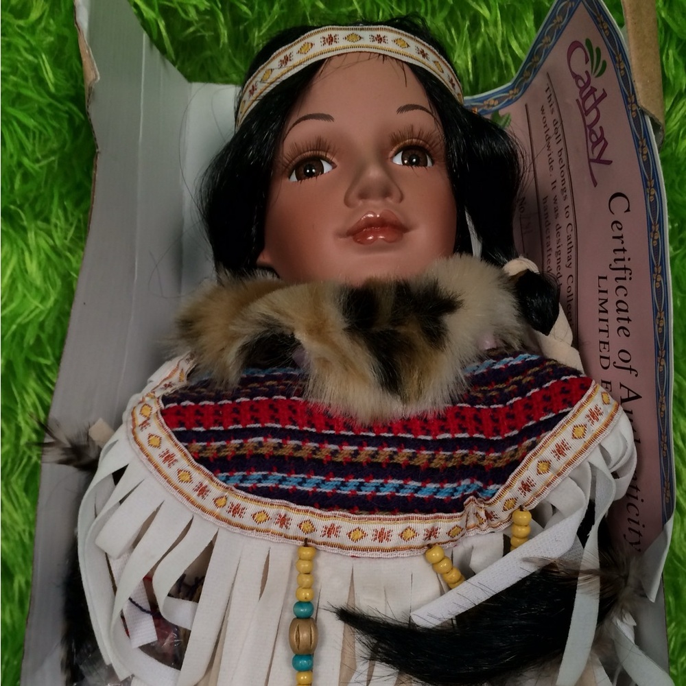 Porcelain dolls, 18 inches
